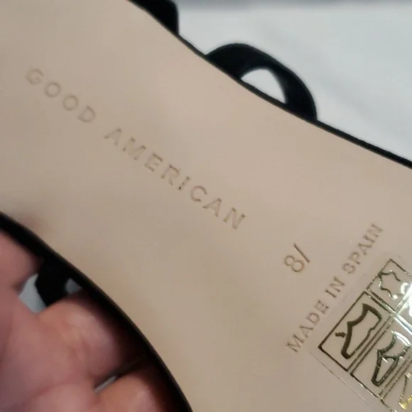 NWT GOOD AMERICAN HEELS - Picture 10 of 11